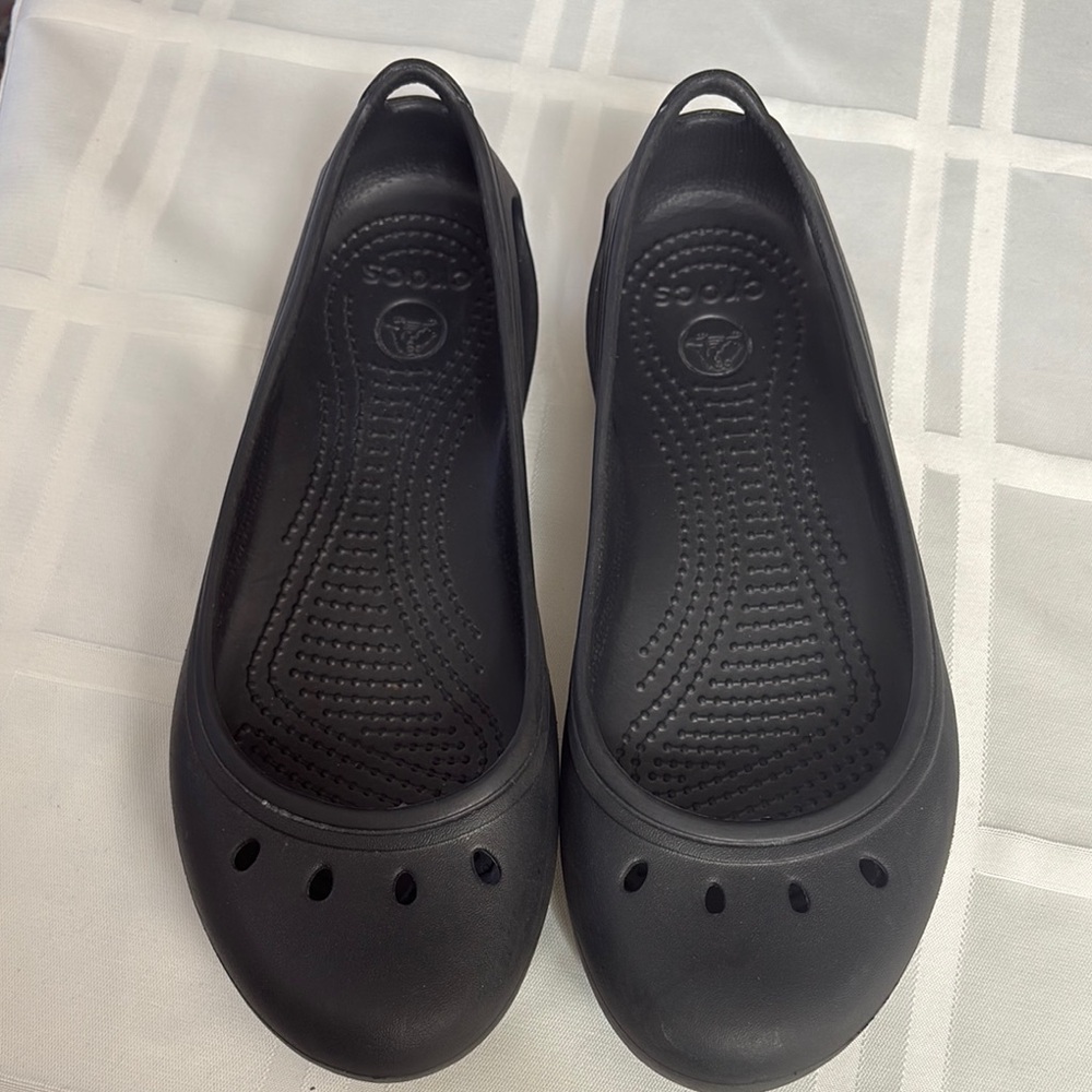 Crocs Women's Black Flats